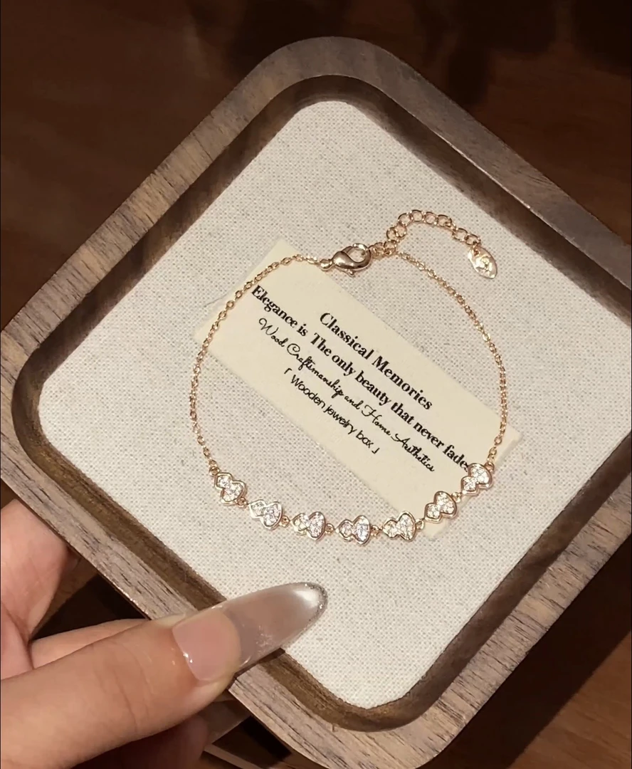 【满钻葫芦】轻奢精致气质时尚百搭手链A1262