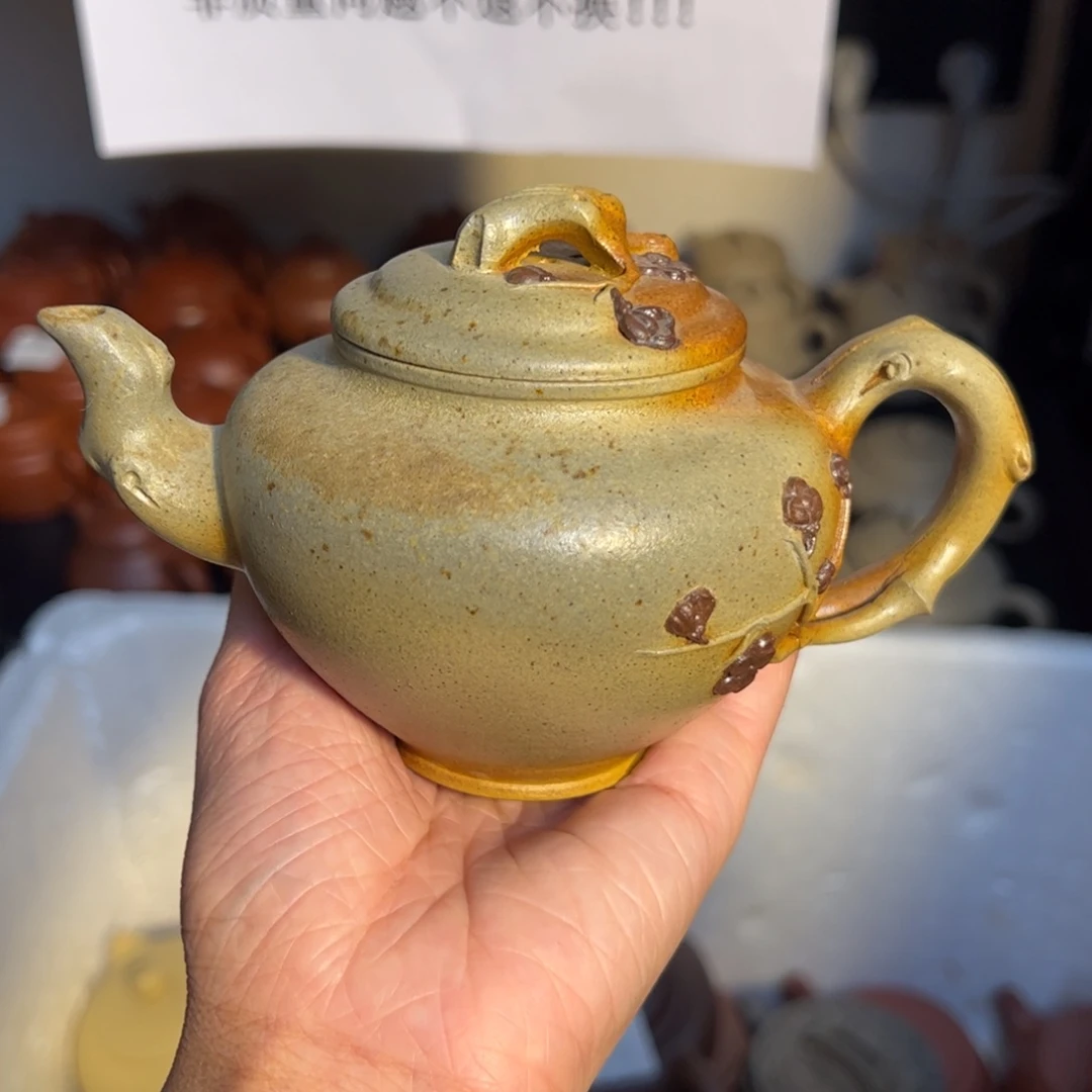 紫砂茶壶宜兴紫砂壶柴烧