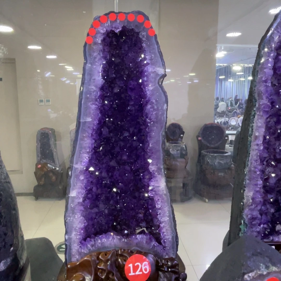 未镶嵌大型摆件（非配饰）紫晶