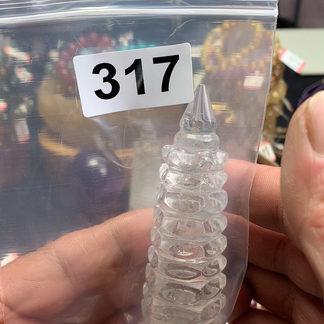 水晶摆件317未镶嵌无****?