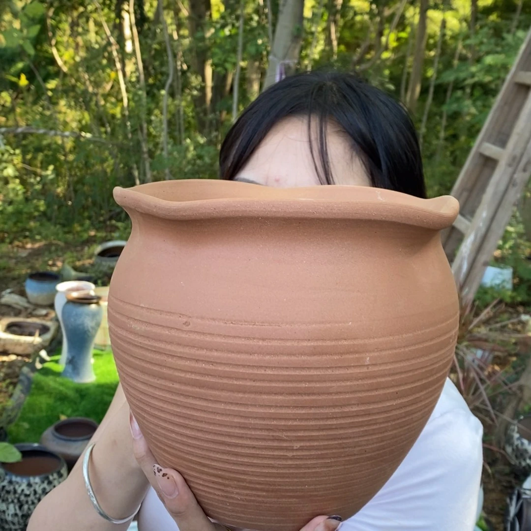 紫砂花盆正品20/18