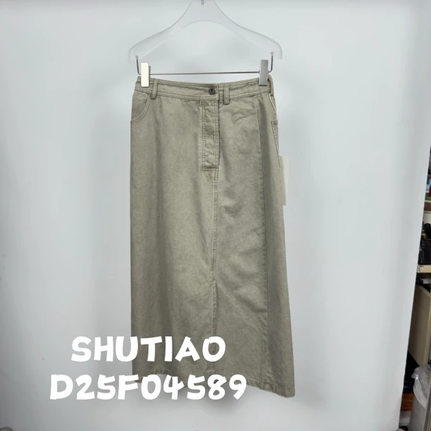【SHUTIAO】2025夏季：新款小众设计款裙子D25F04589