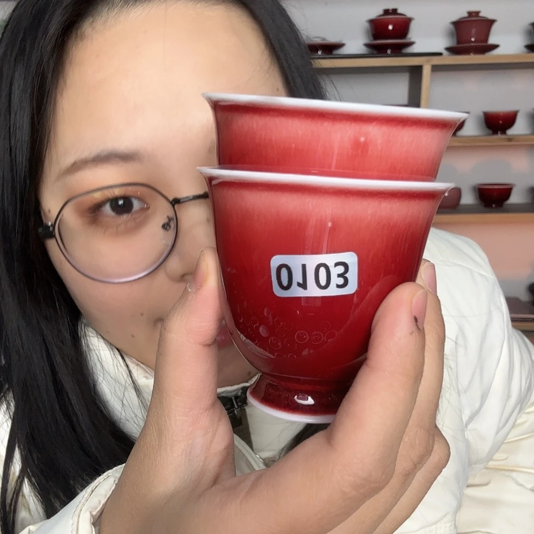 瓷片景德镇郎红陶瓷