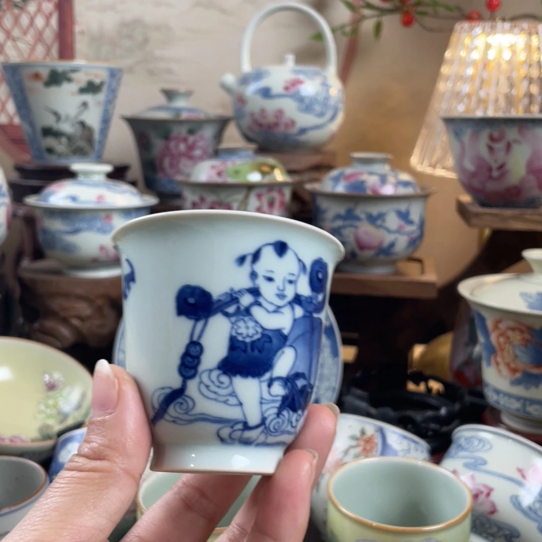景德镇手绘茶具原创