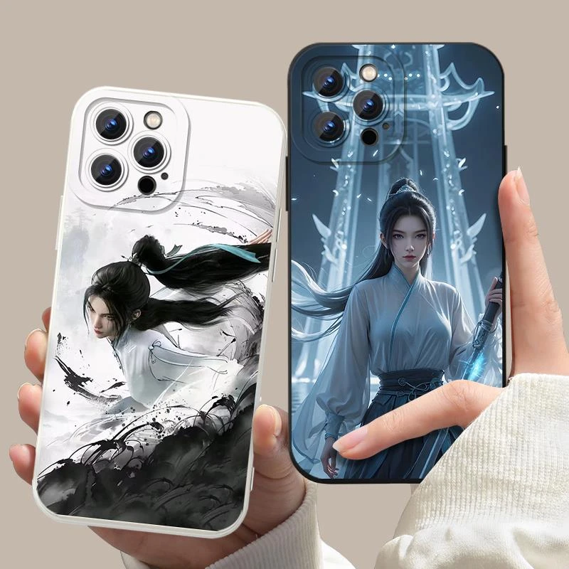 剑来宁姚手机壳苹果16华为mate70动漫iPhone15promax周边OPPO小米