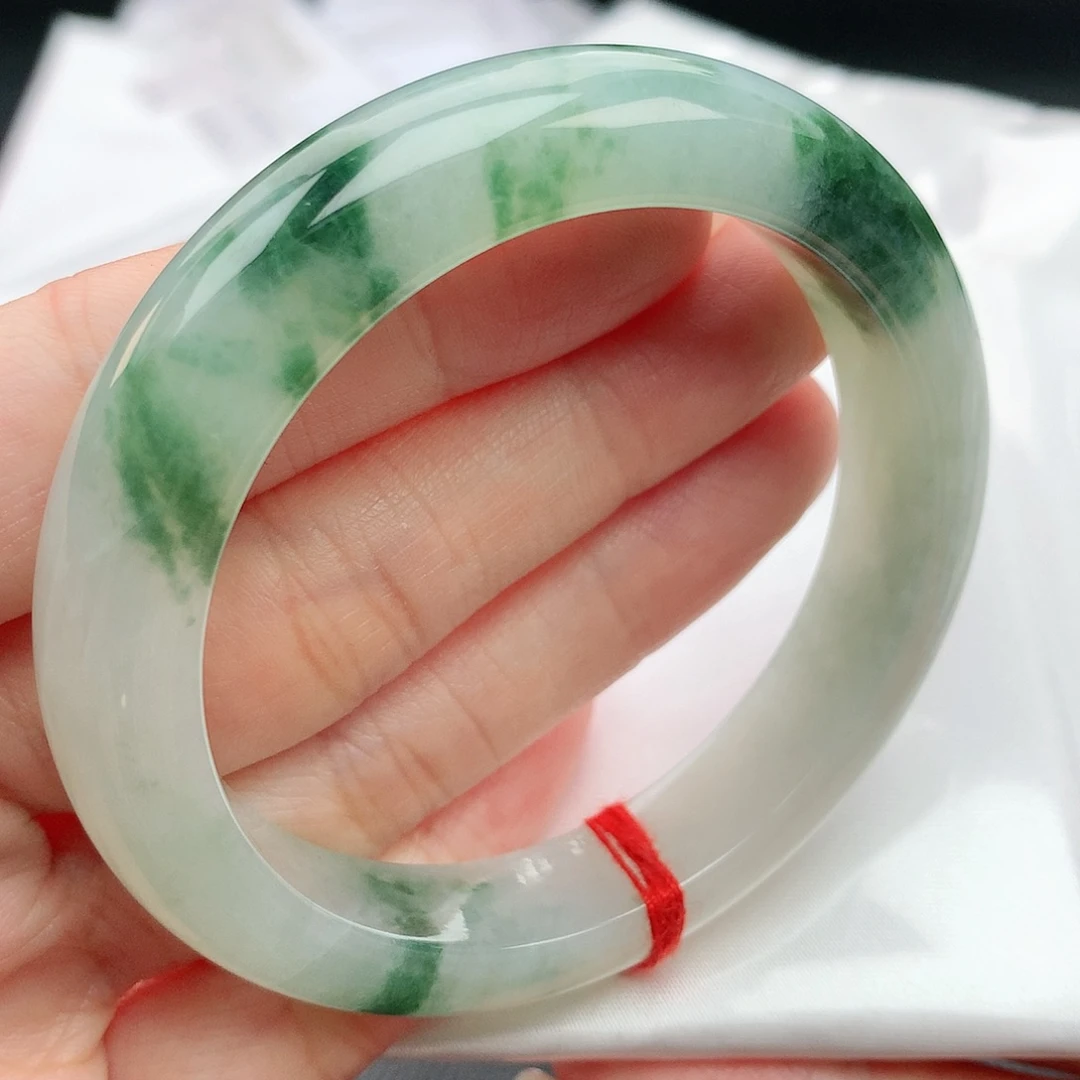 翡翠手镯未镶嵌54圈口882791