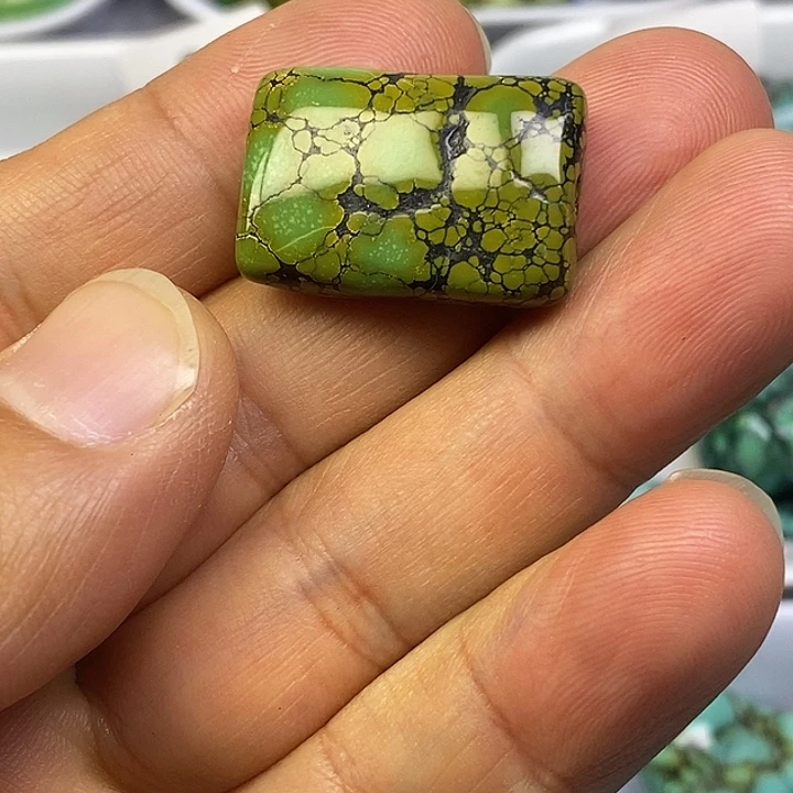 未镶嵌高瓷军绿方糖随行