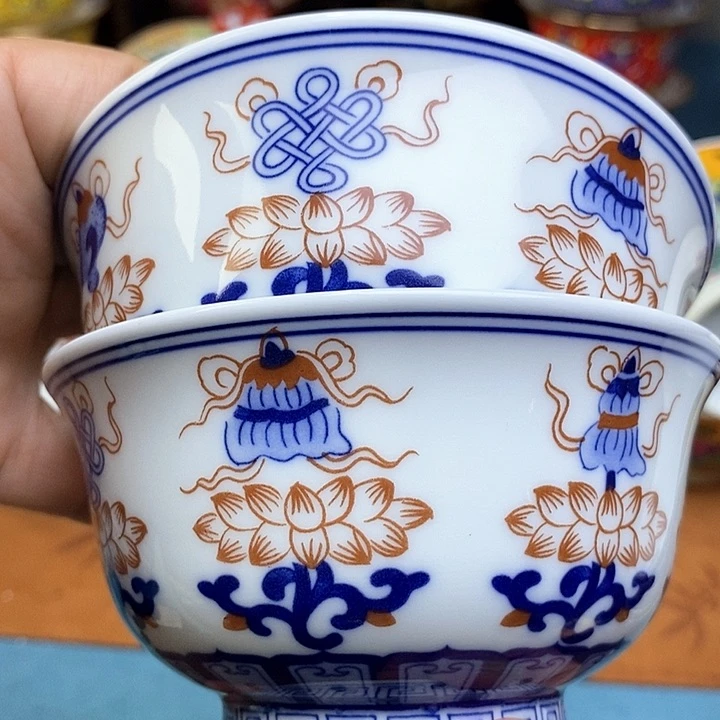 景德镇陶瓷藏式茶碗