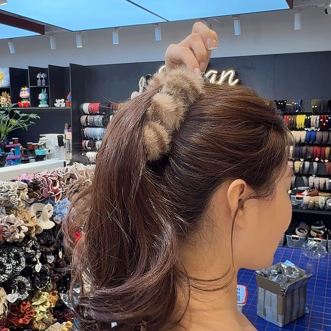 皮质非金属好看的香蕉夹1190