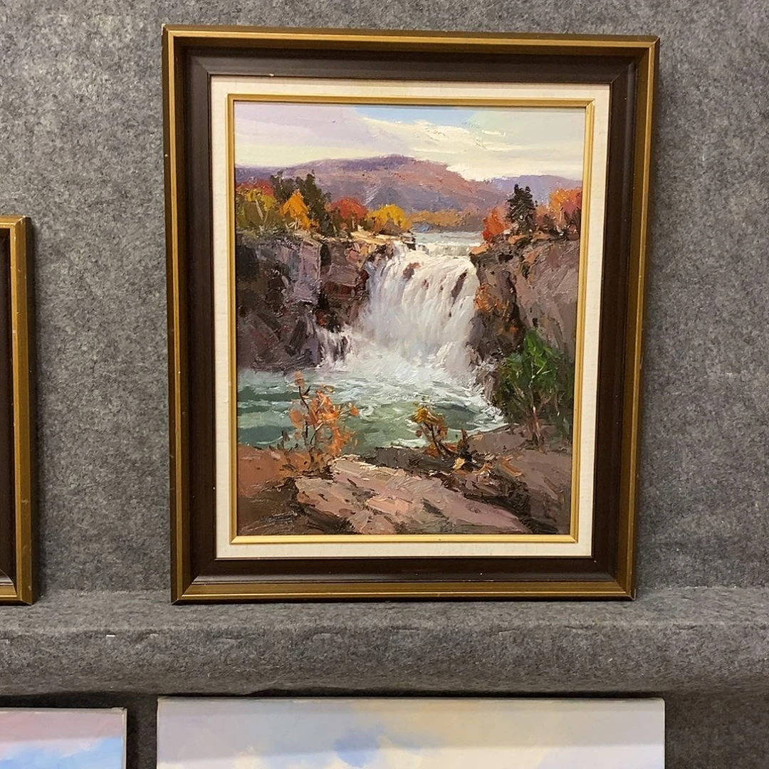 油画带外框画芯尺寸40x50cm