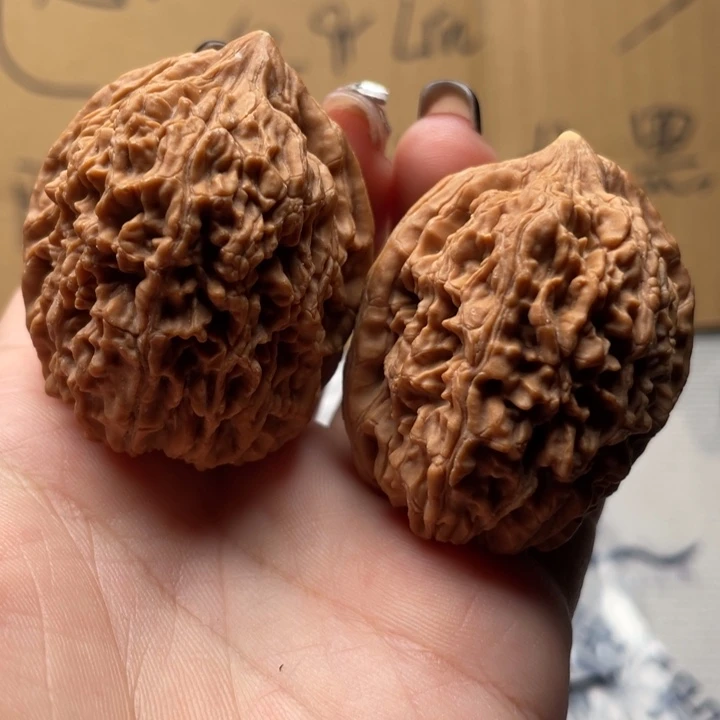 二***里把件文玩核桃大蒜头37