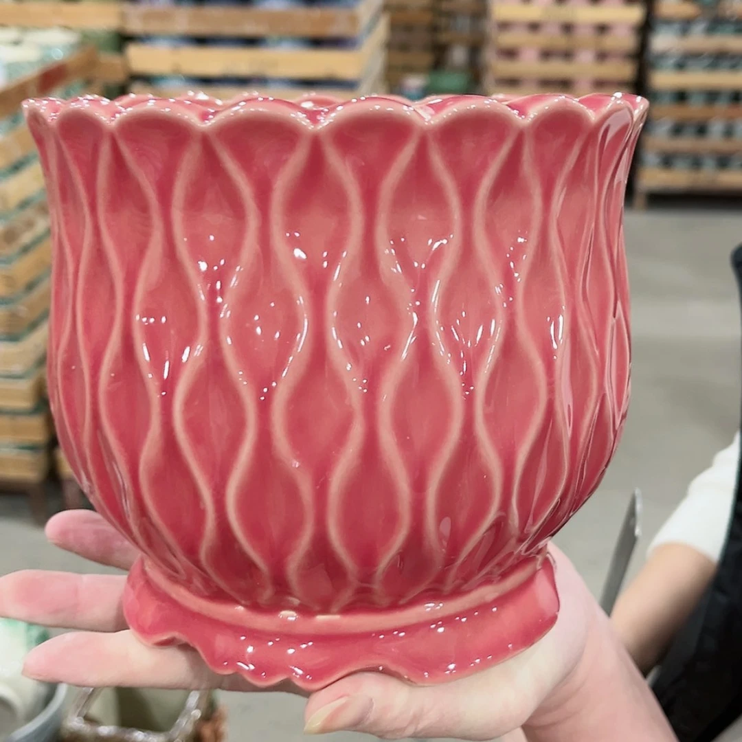 【闪购商品】陶瓷陶瓷多肉植物花盆