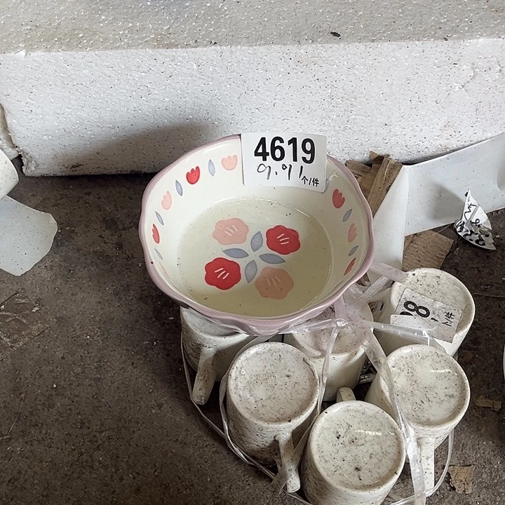 搪瓷微瑕外贸餐具4619