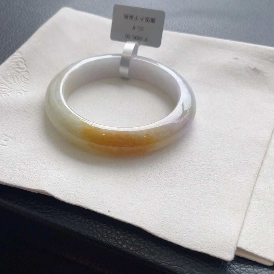 未镶嵌手镯翡翠纹55.8