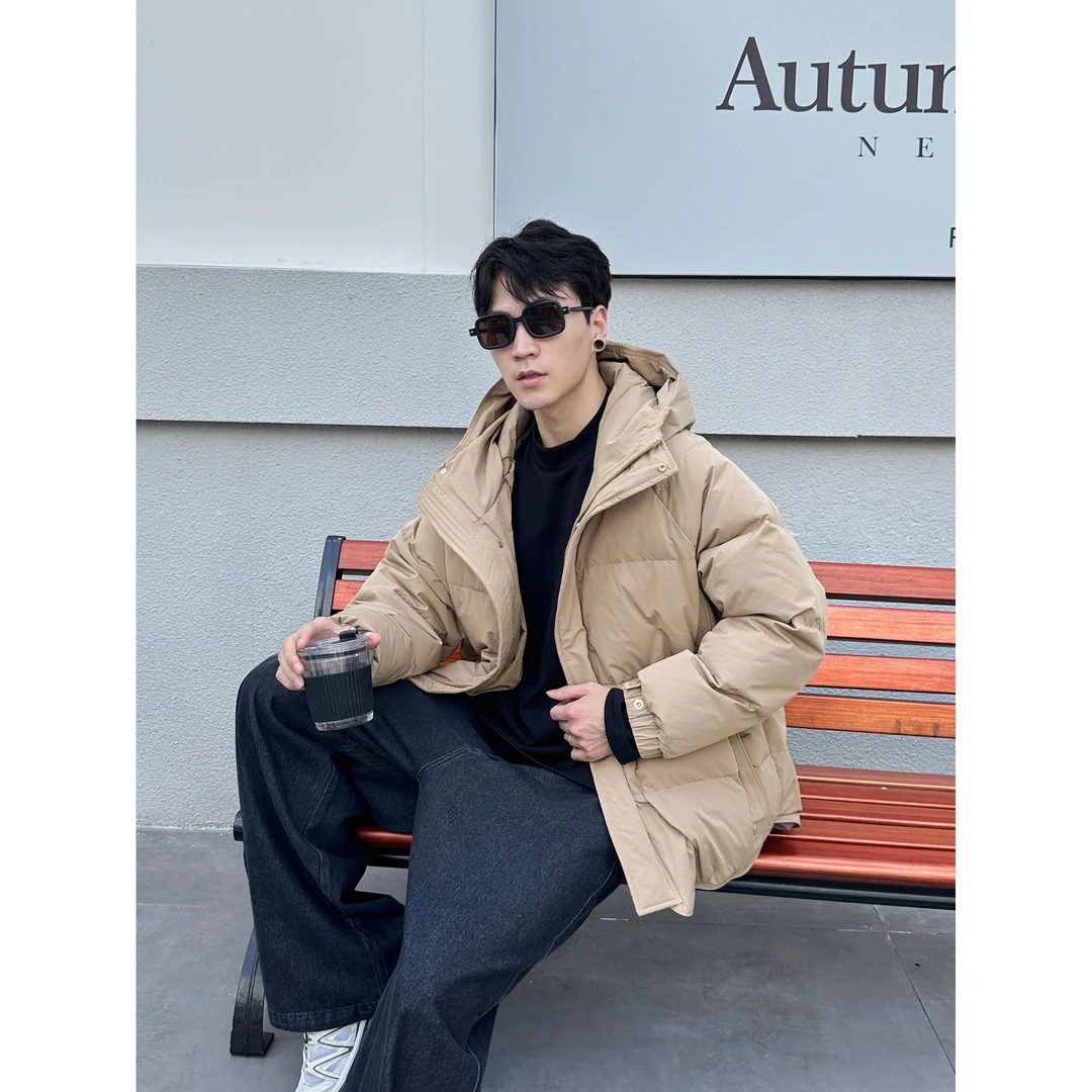 【“东瑜”零压力泡芙90绒】高蓬松实体门店订单面包羽绒服外套Z-3070