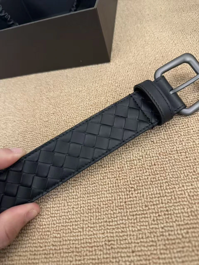 方扣金属头情侣款编织腰带  简约利落  实用百搭 低调日常