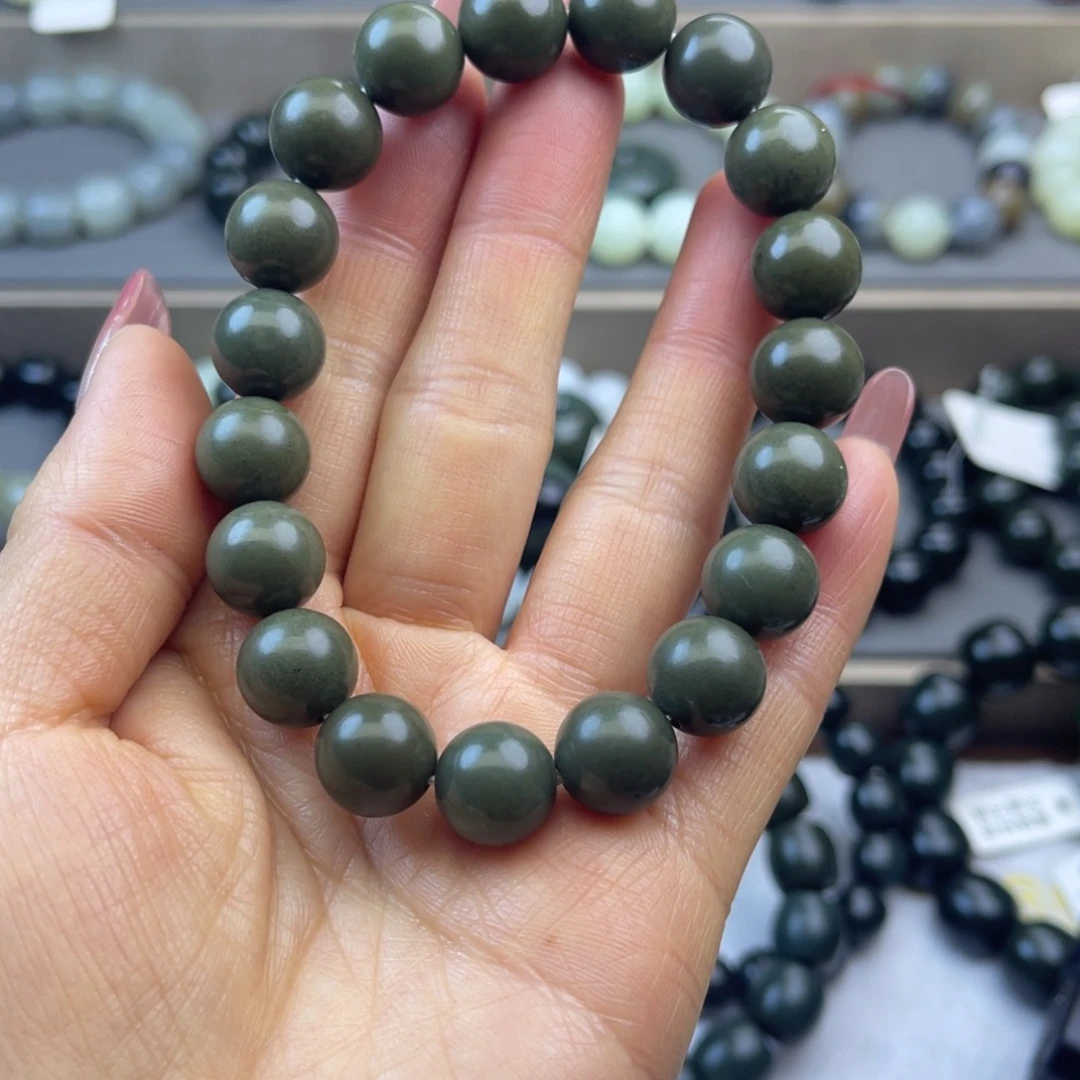 和田玉手链未镶嵌