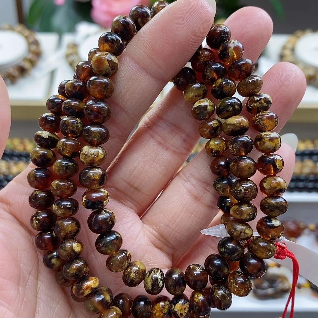 凡***心琥珀未镶嵌裸石琥珀7