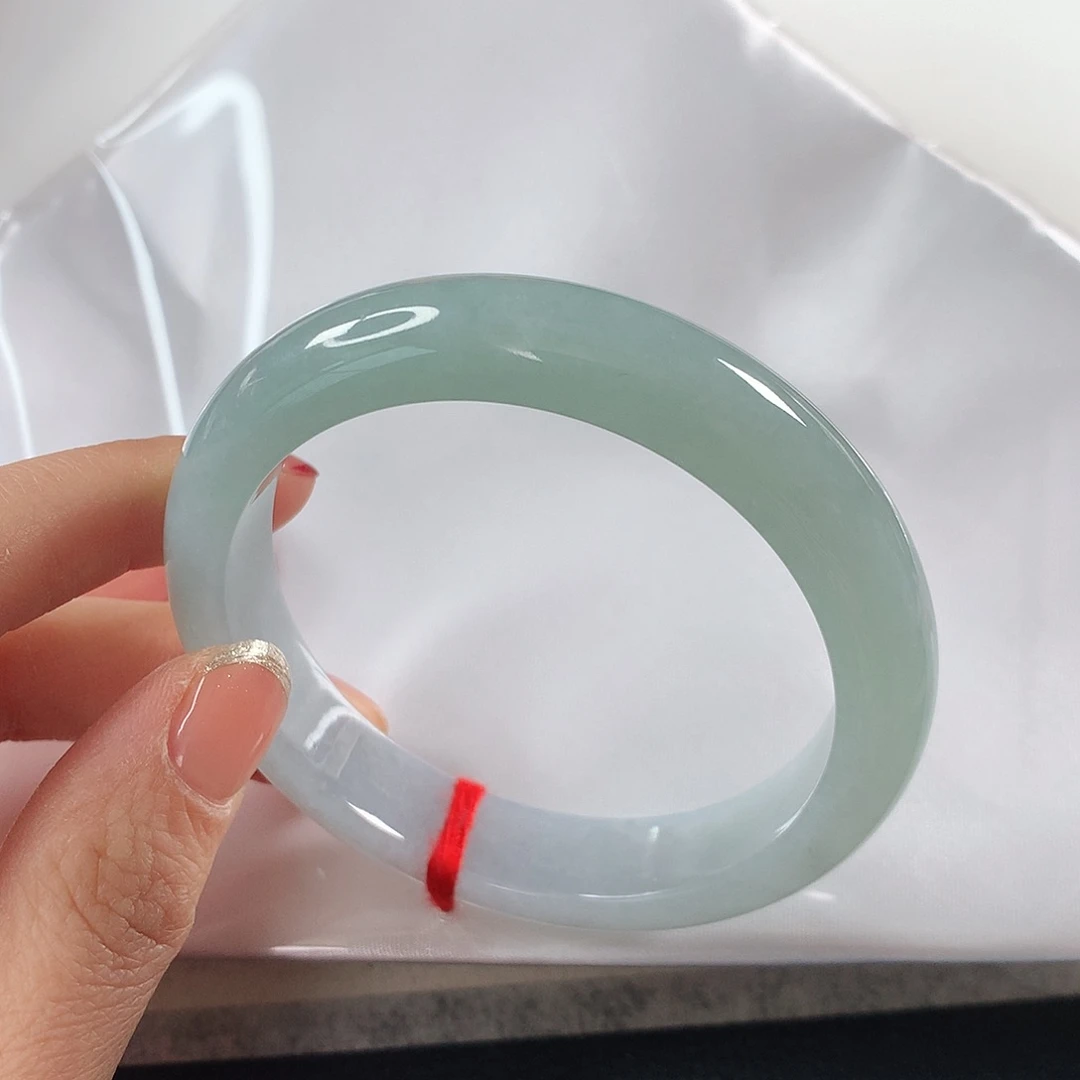 翡翠手镯未镶嵌菟* 正圈