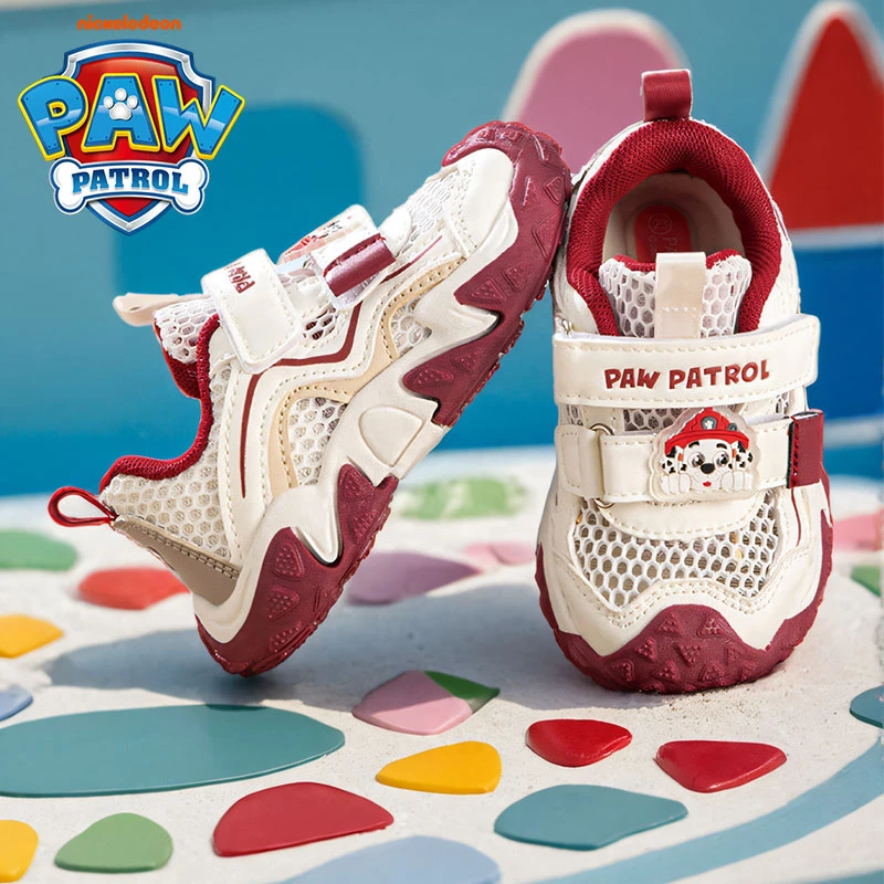 汪汪队运动鞋2025年炸街男童中性新款透气防滑软底百搭宝宝鞋