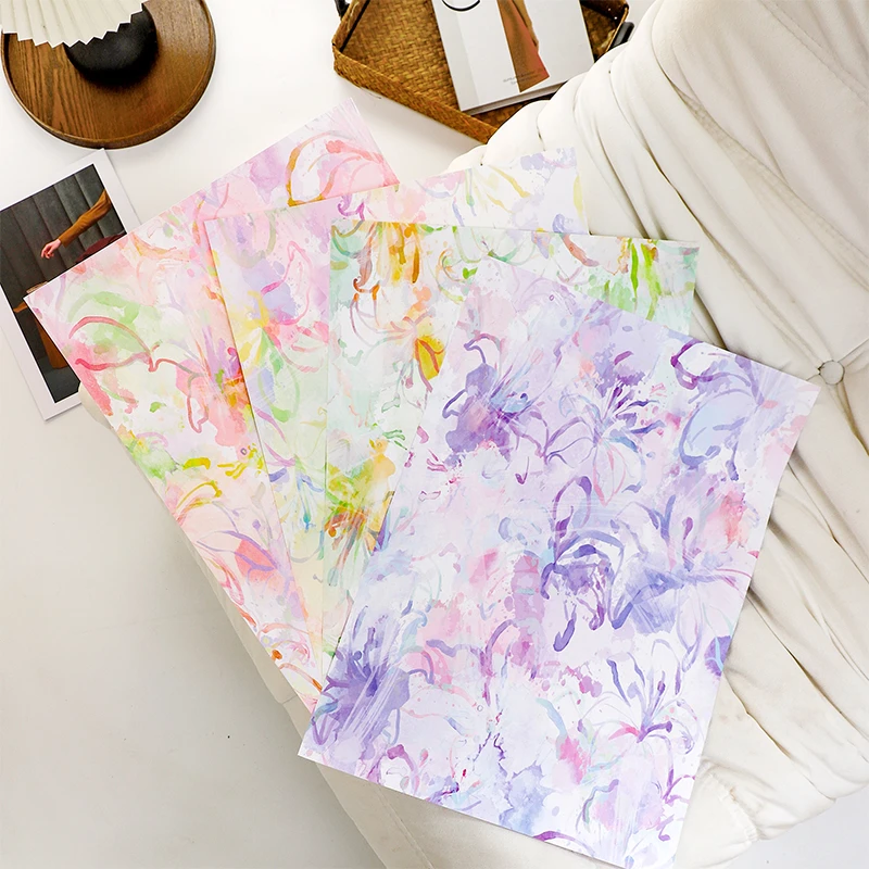 【花喜爱】浪漫缤纷花园包花纸牛皮纸花艺手工diy包装纸花店资材