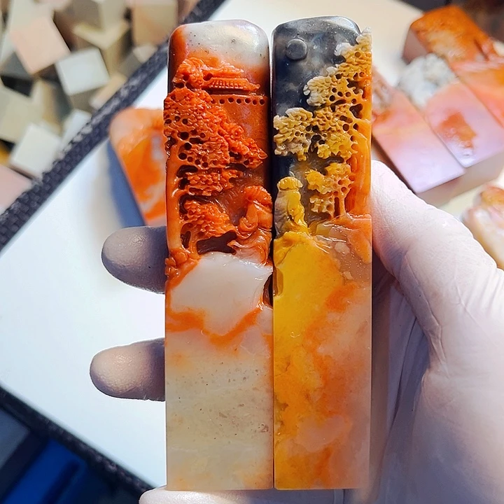 寿山石印石璐*今天我也没