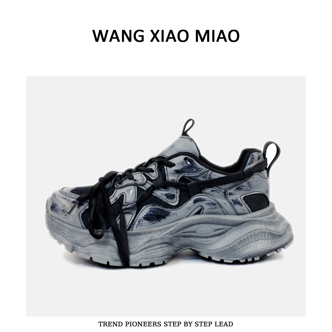 老爹鞋时尚复古老爹鞋运动鞋百搭休闲鞋ins女鞋秋季女鞋潮流