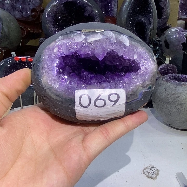 紫晶未镶嵌珠宝半成品069