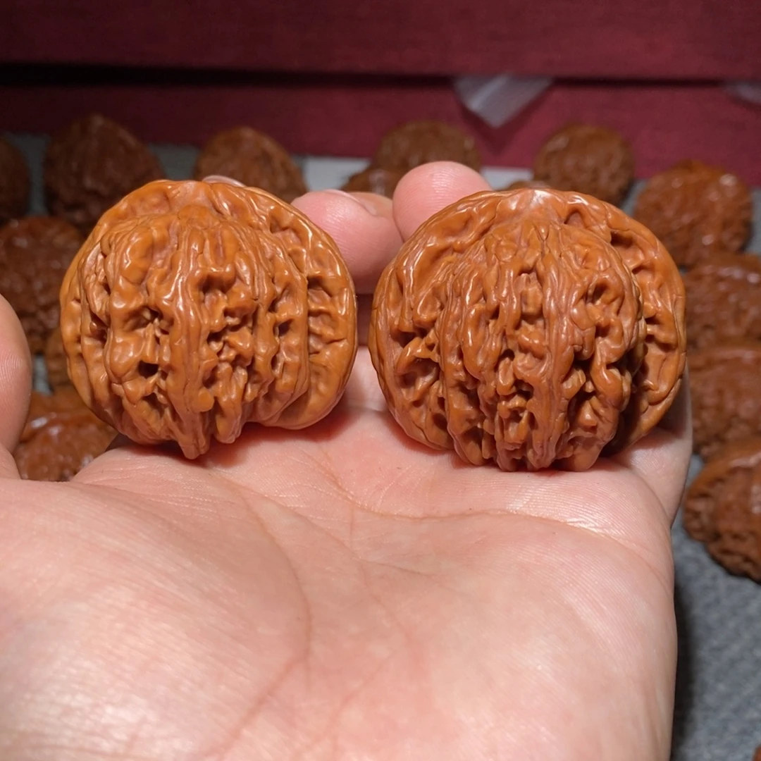 把件文玩核桃46四座楼