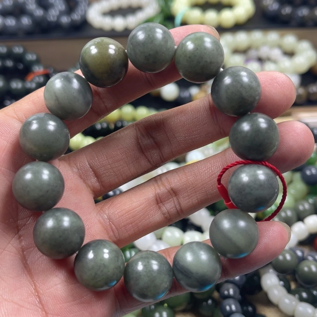 和田玉手串未镶嵌