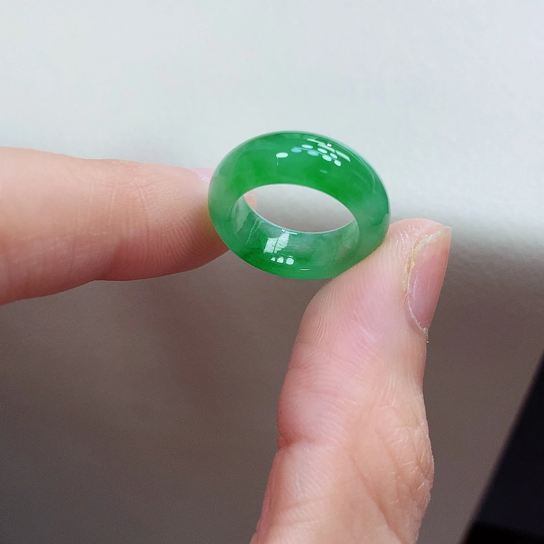 未镶嵌戒指翡翠3-4号
