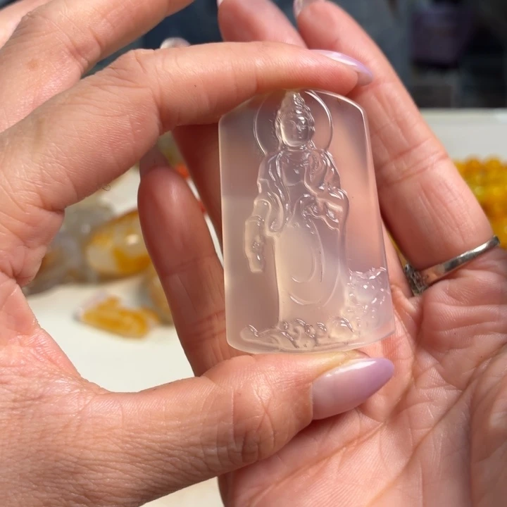 玛瑙/玉髓未镶嵌吊坠(不含链)