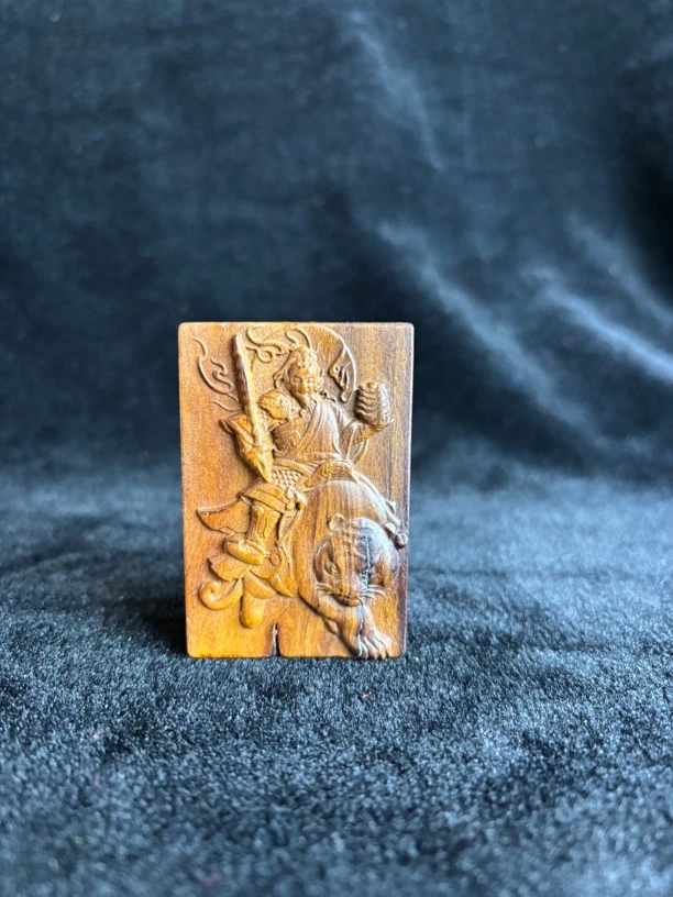 财神老爷赵公明461牌子（纯雷击木下山猛虎款）