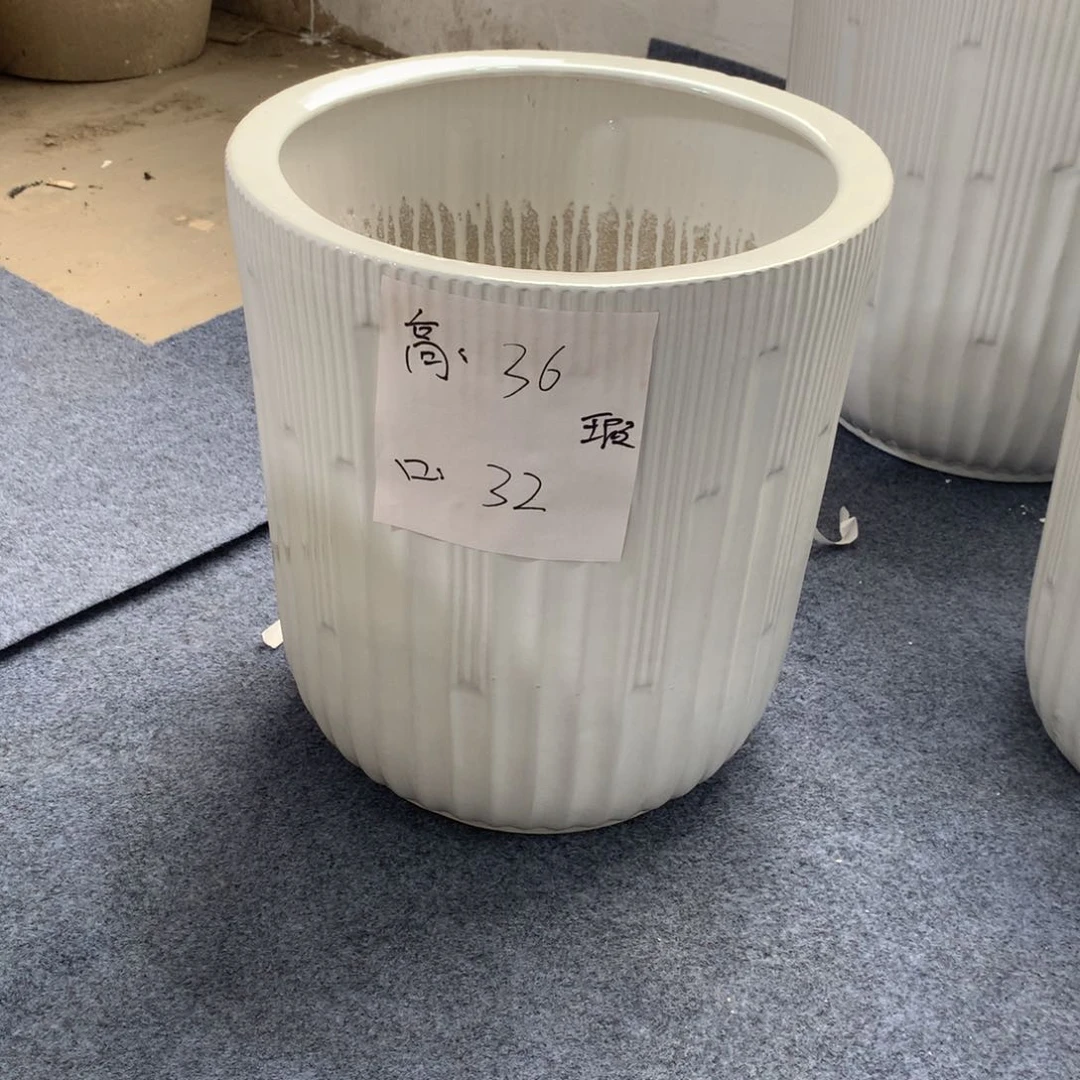 高温陶瓷花盆微瑕