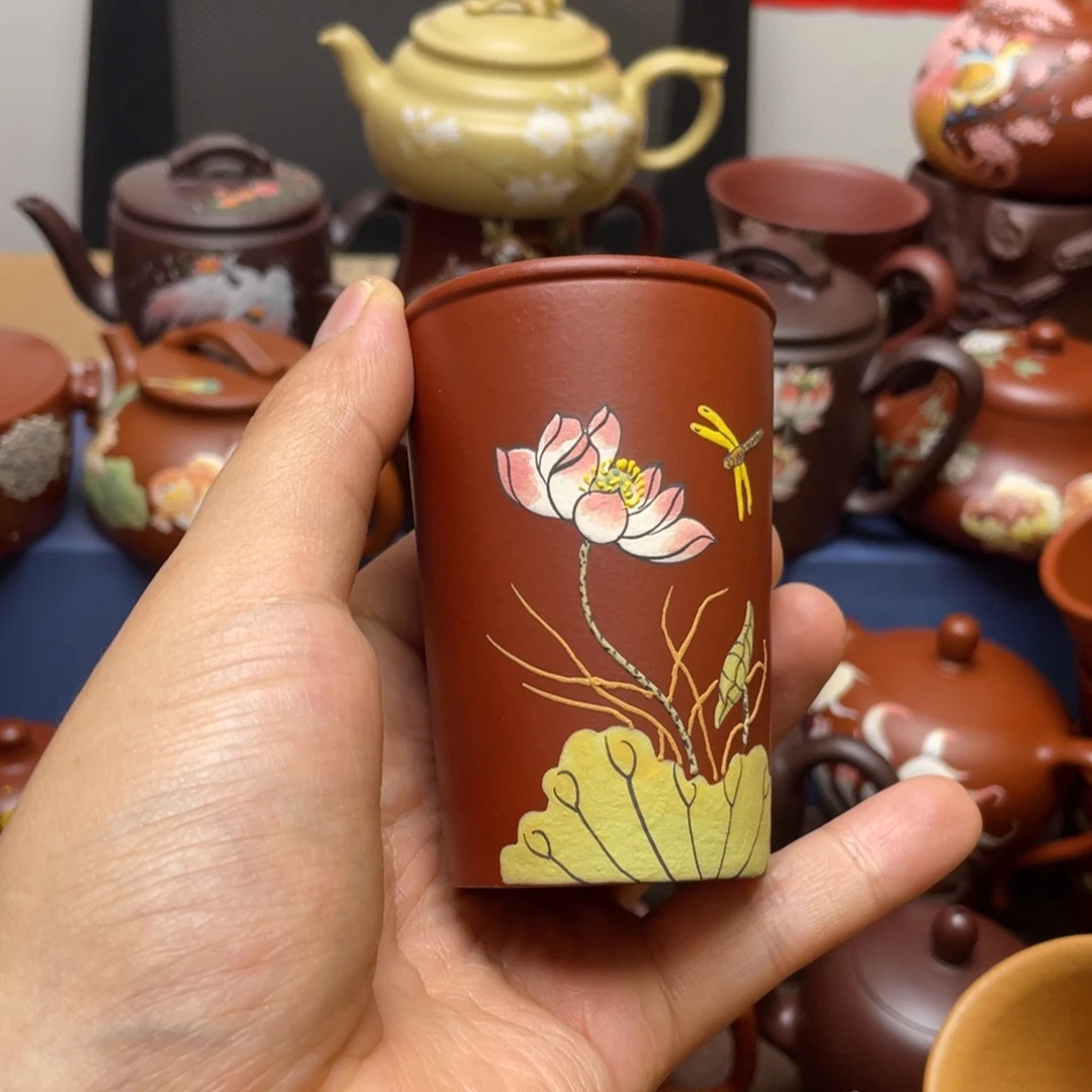茶杯紫砂紫砂主人杯100cc