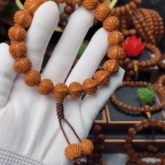 吊坠桃核14盘龙爆肚手持