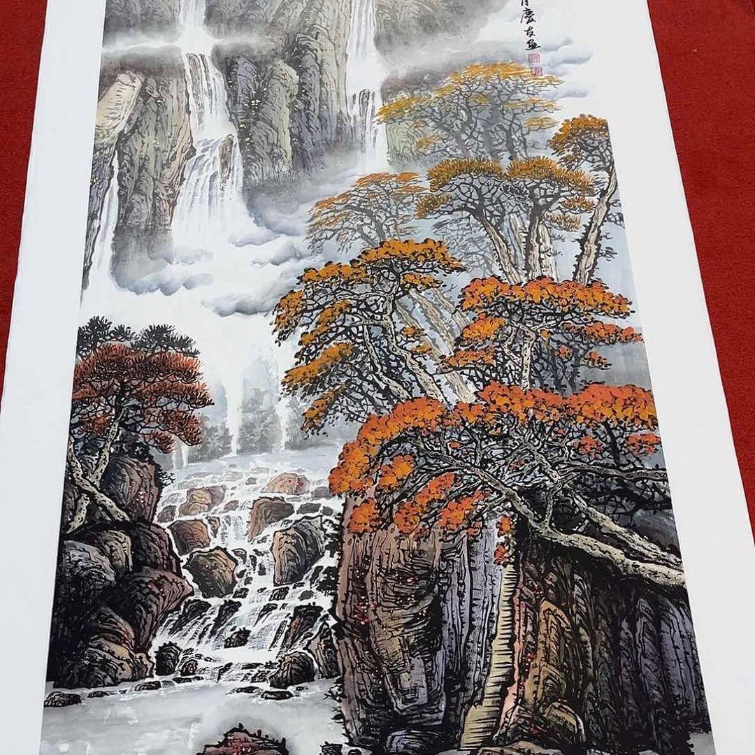 国画手绘国画作品