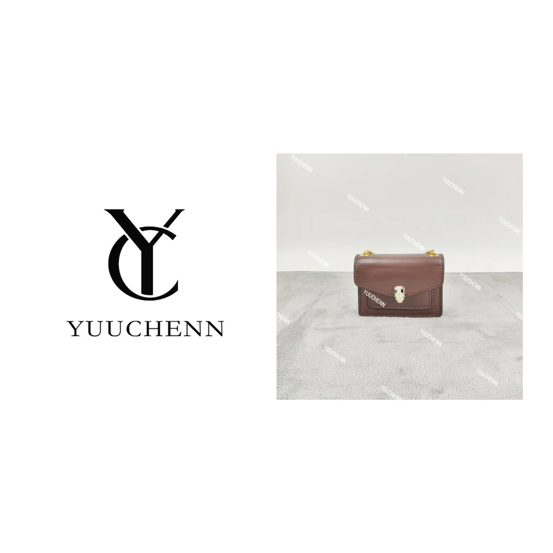 YUUCHENN/宝格格同款【蛇头包】南非KK鸵鸟皮11cm单肩斜挎包 HH4443