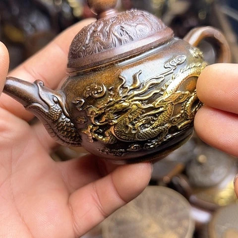 铜制文玩把玩物件