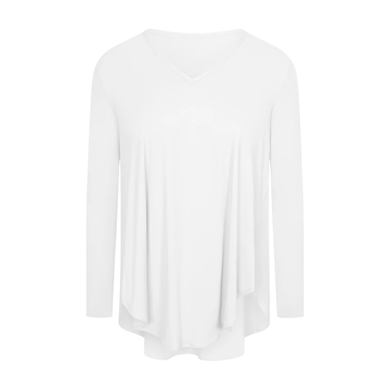 DS217  长袖运动T恤宽松显瘦遮肉