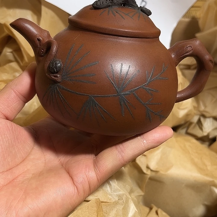 紫砂茶壶宜兴原矿紫砂壶