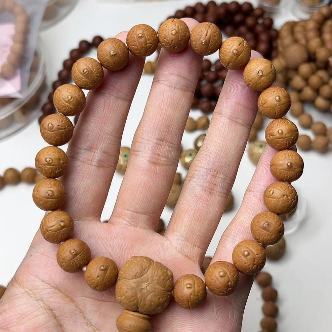 凤眼菩提手串精品正圆手串1.1