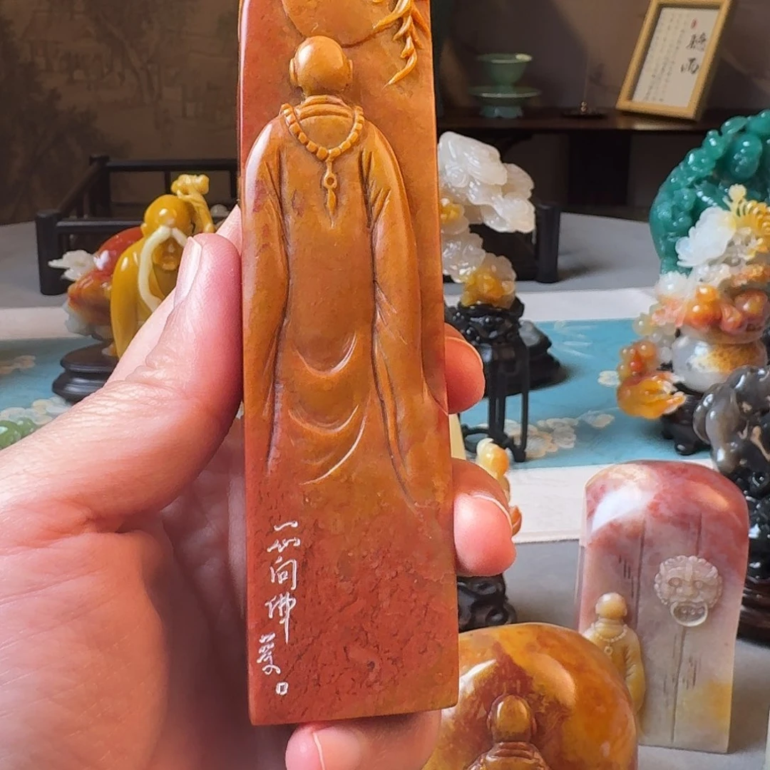印石老挝石印章印石11111