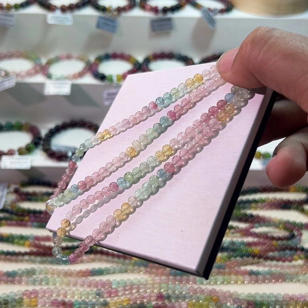 未镶嵌碧玺手链碧玺