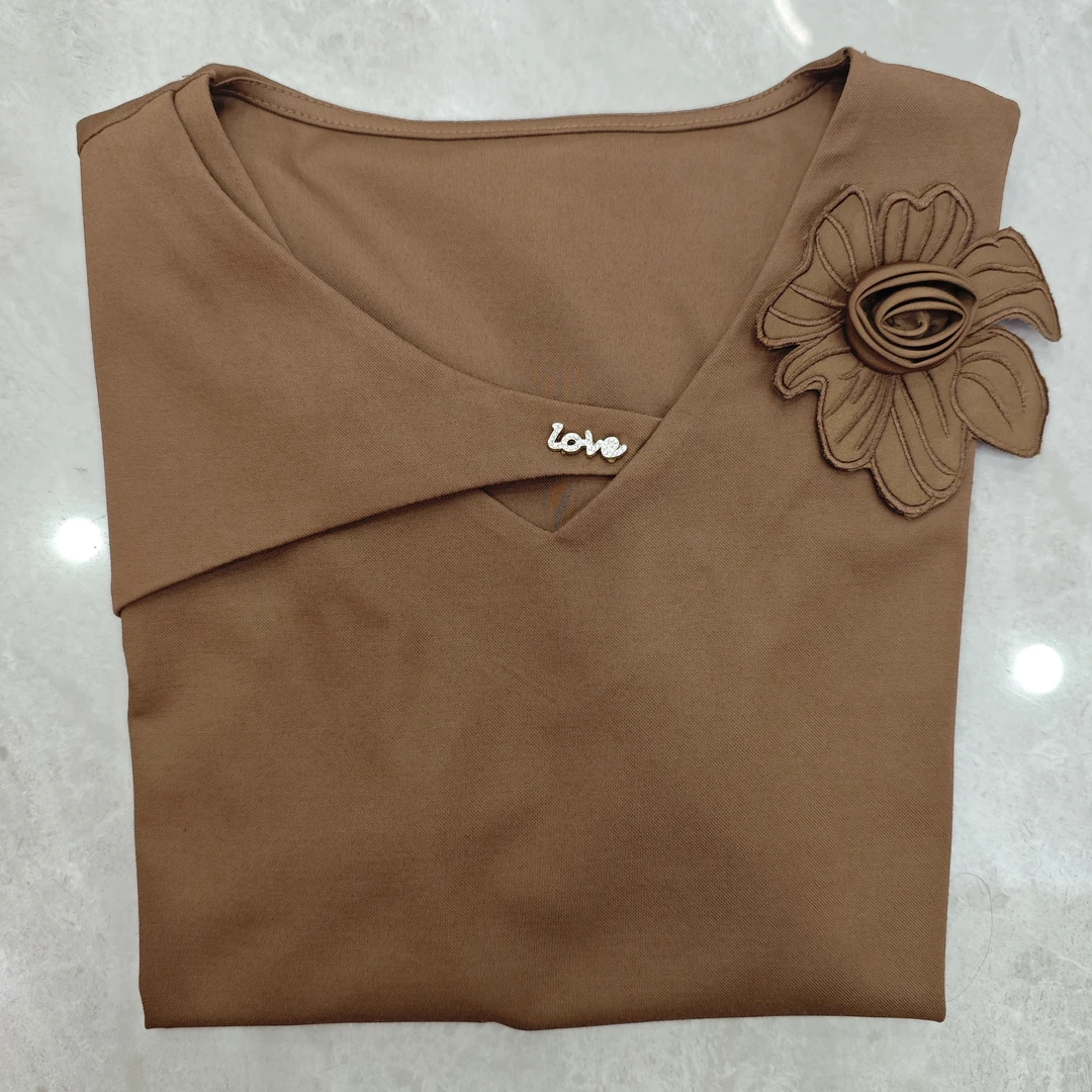 【活动款】2025夏季新款8579 v领休闲时尚百搭韩版T恤