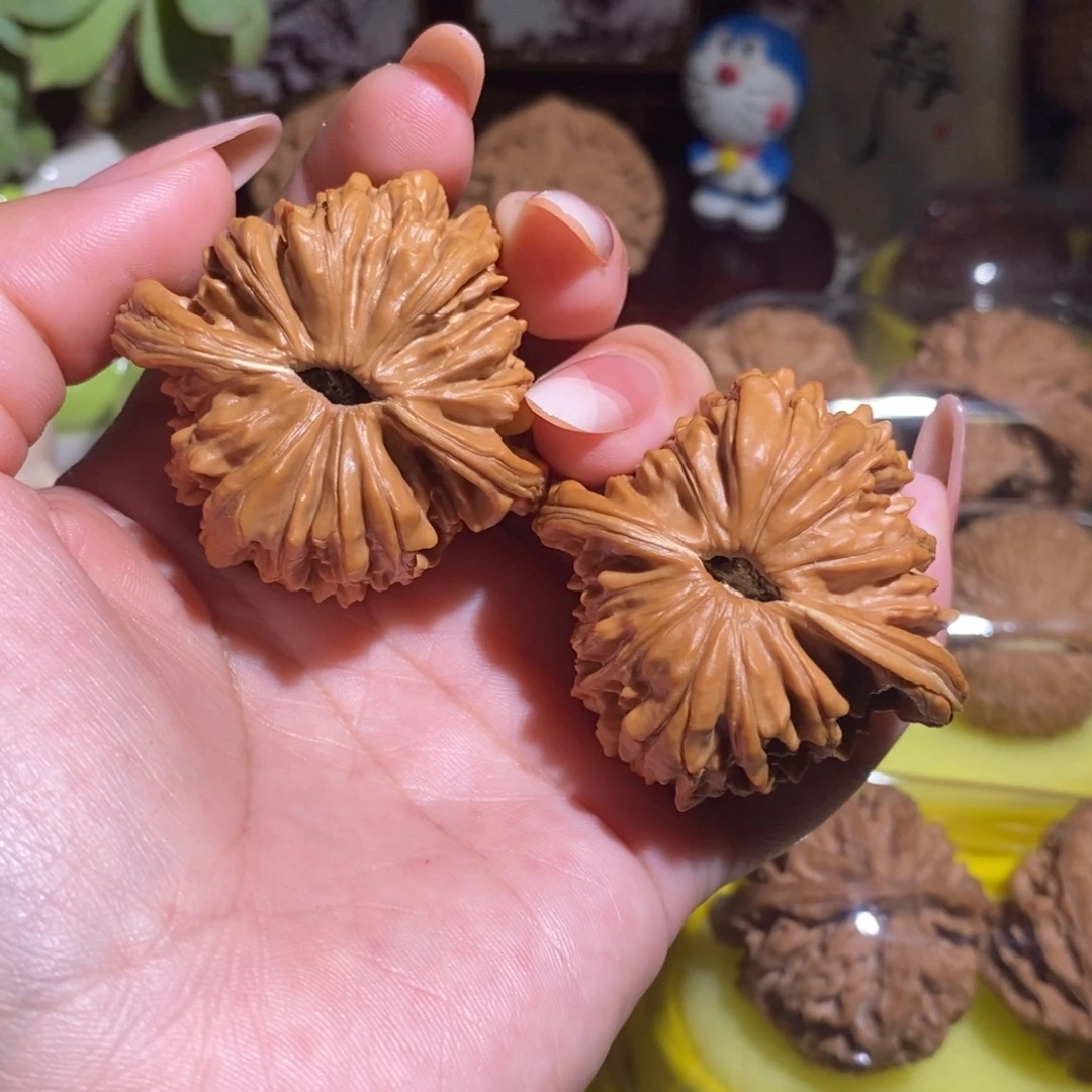 把件文玩核桃山地楼45.5