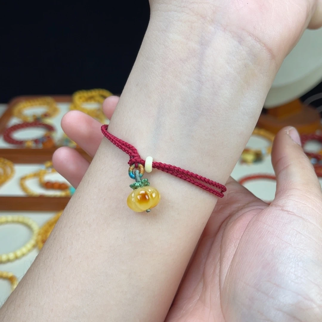 蜜蜡未镶嵌手链蜜蜡