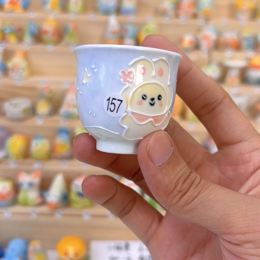 摆件纯手工陶瓷小摆件157