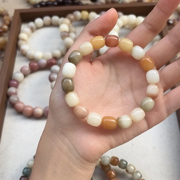 菩提根/象牙果手串卡11枣珠