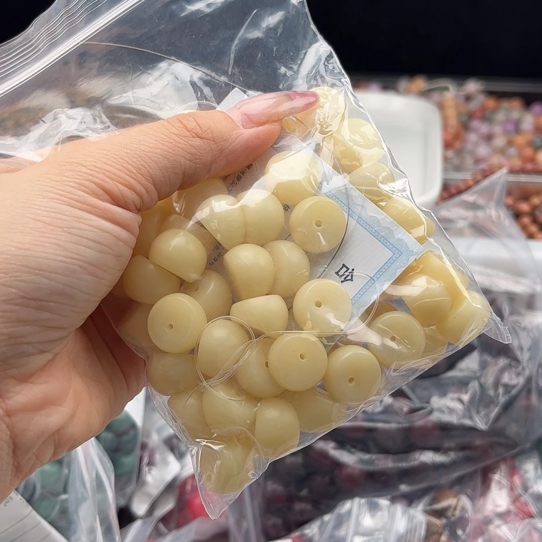 白玉菩提吊坠a锅底13mm/55颗